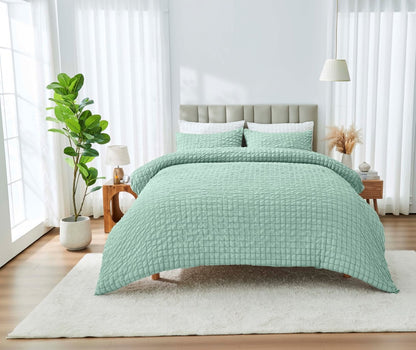 Truro Seersucker Duvet Cover Set | 6 Colours