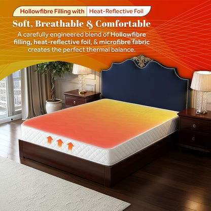 Thermal Heat Retaining Mattress Topper