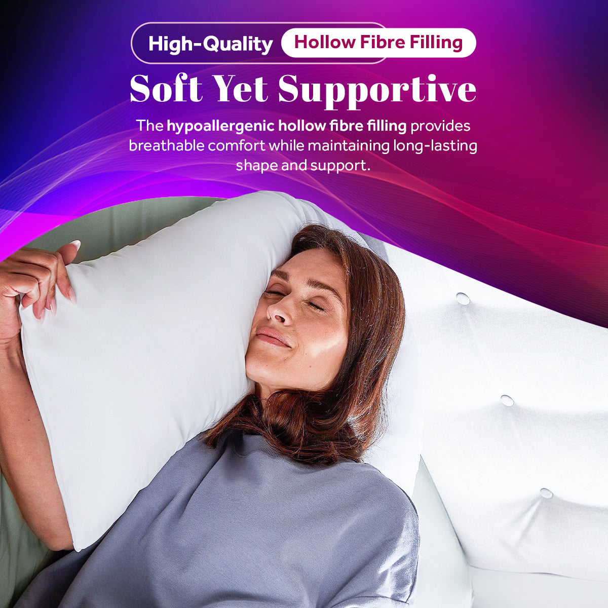 V Shaped Support Pillow | 75CM x 40CM x 36CM