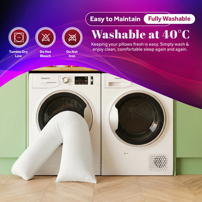 V Shaped Support Pillow | 75CM x 40CM x 36CM