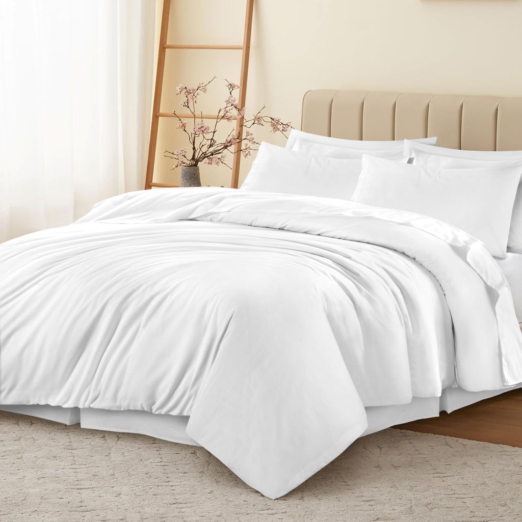 180TC Percale Poly Cotton Duvet Cover Sets | 14 Colours