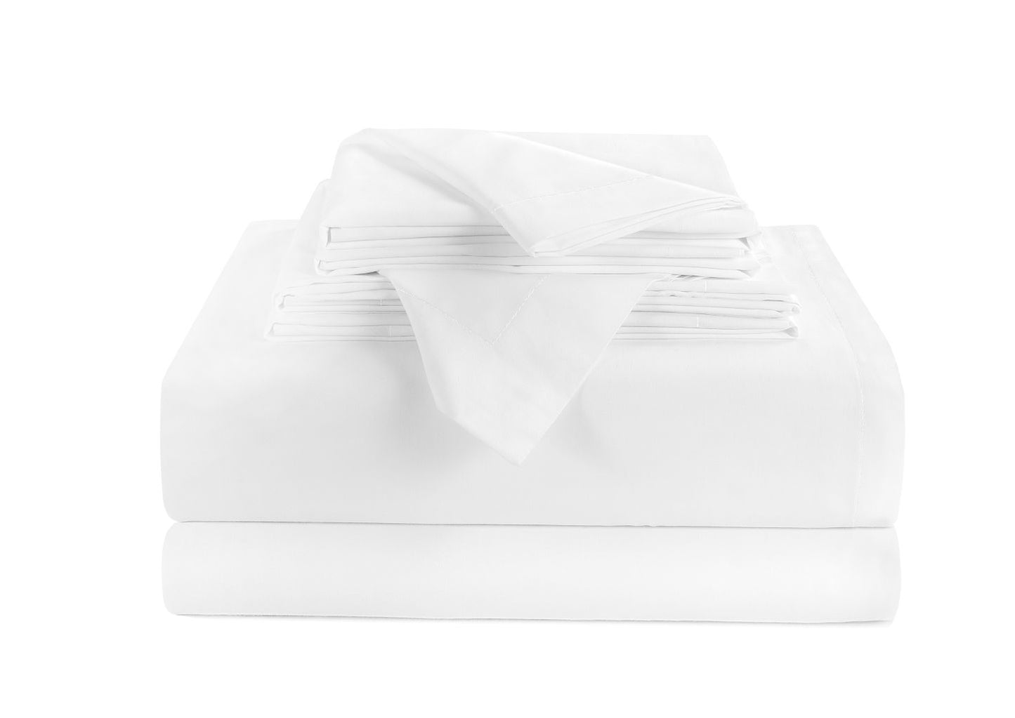 180TC Percale Poly Cotton Flat Sheets | 14 Colours