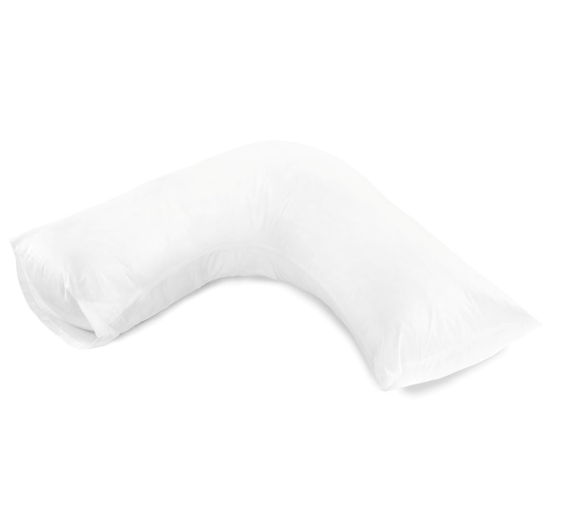 180TC Percale Poly Cotton V Shaped Pillow Cases | Pack of 2 | 14 Colours