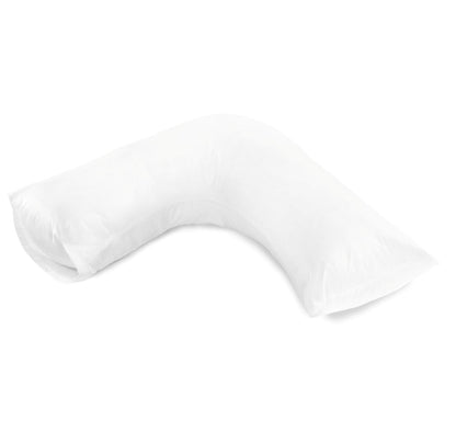 180TC Percale Poly Cotton V Shaped Pillow Cases | Pack of 2 | 14 Colours