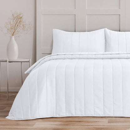 Quilted Bedspreads with 2 Pillowcases | 5 Colours