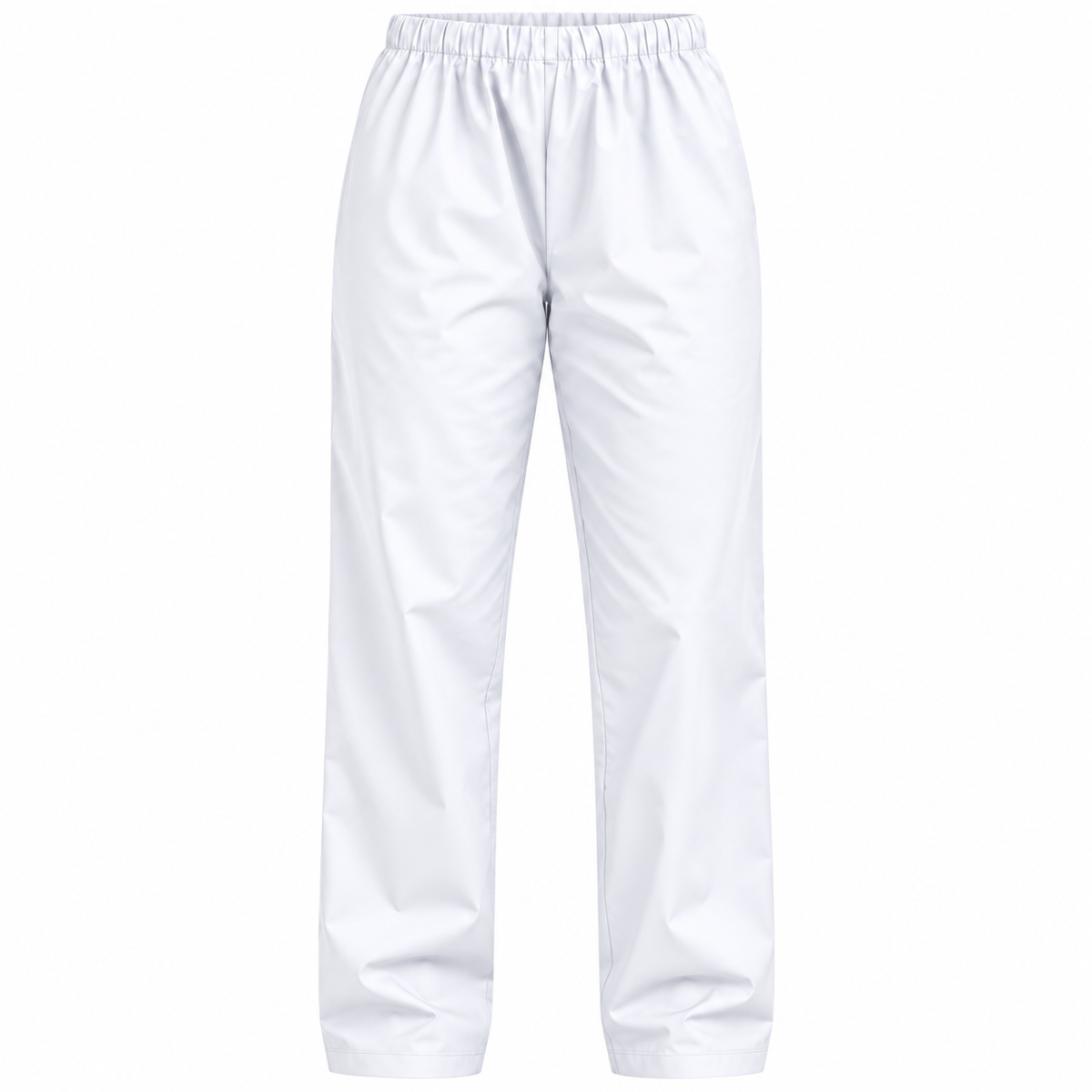 White women's healthcare uniform trousers