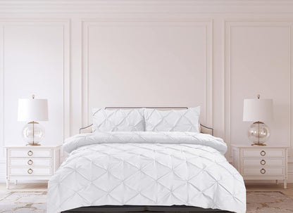 Pintuck Duvet Cover Set | 9 Colours