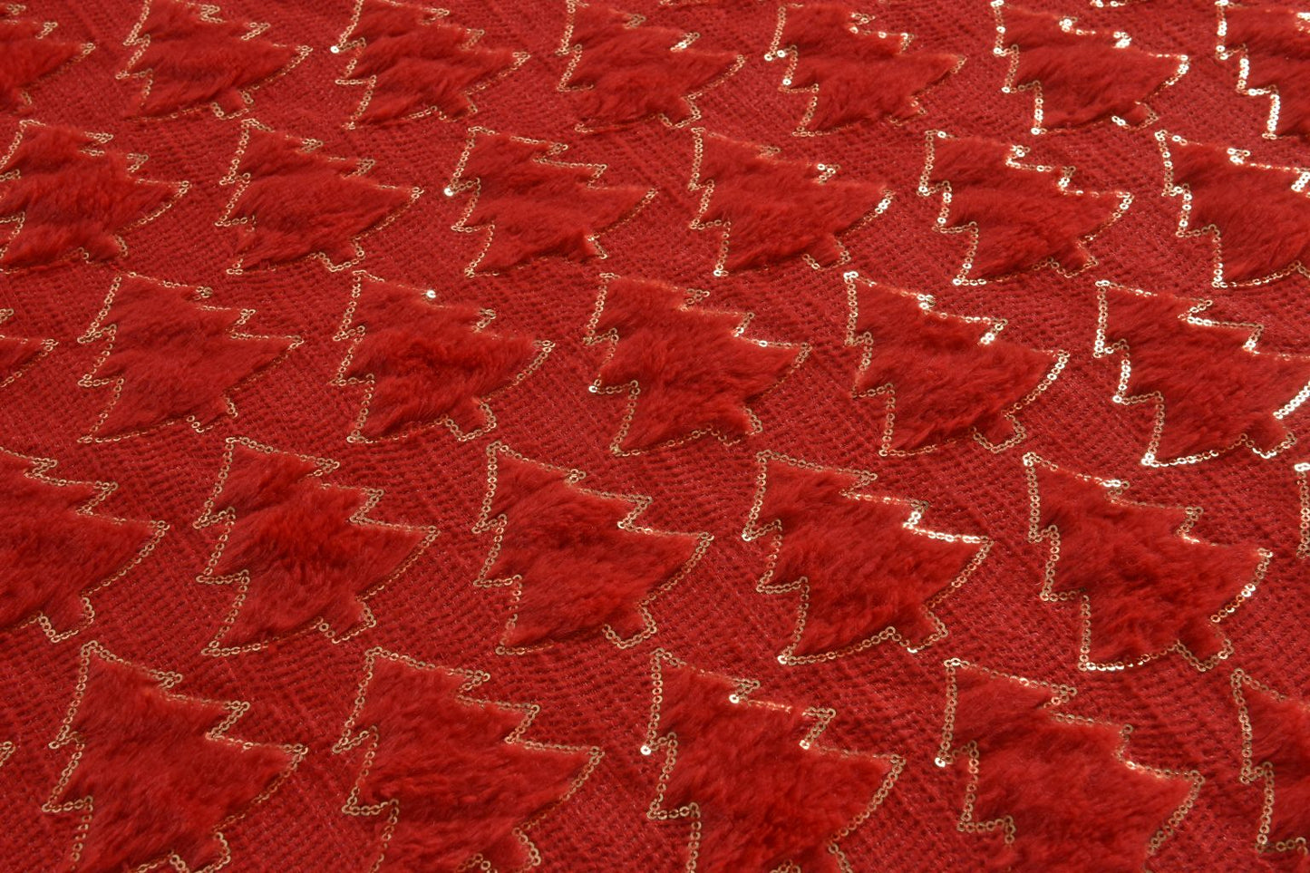 Christmas Tree Teddy Fleece Duvet Cover Set | 3 Colours