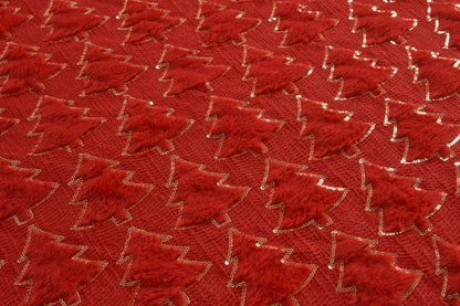 Christmas Tree Teddy Fleece Duvet Cover Set | 3 Colours