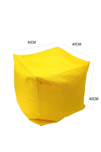 waterproof beans bag yellow