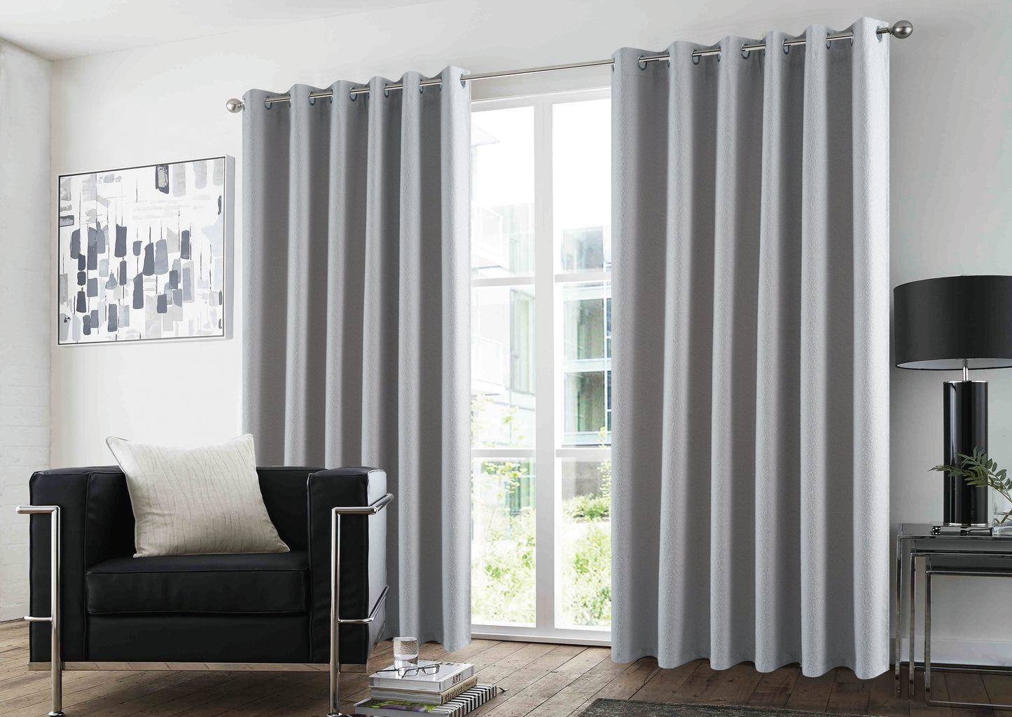 Zurich Texture Blackout Curtains | 3 Colours
