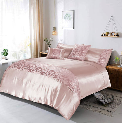 Aisha Embroidered Duvet Cover Set | 2 Colours