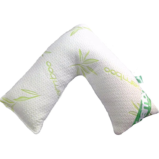 bamboo v shaped pillow