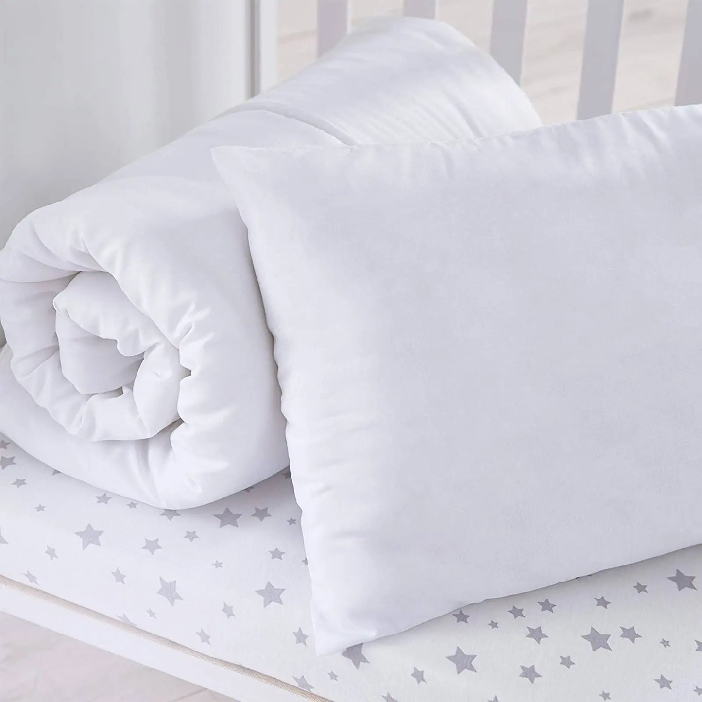 cot duvet pillow set