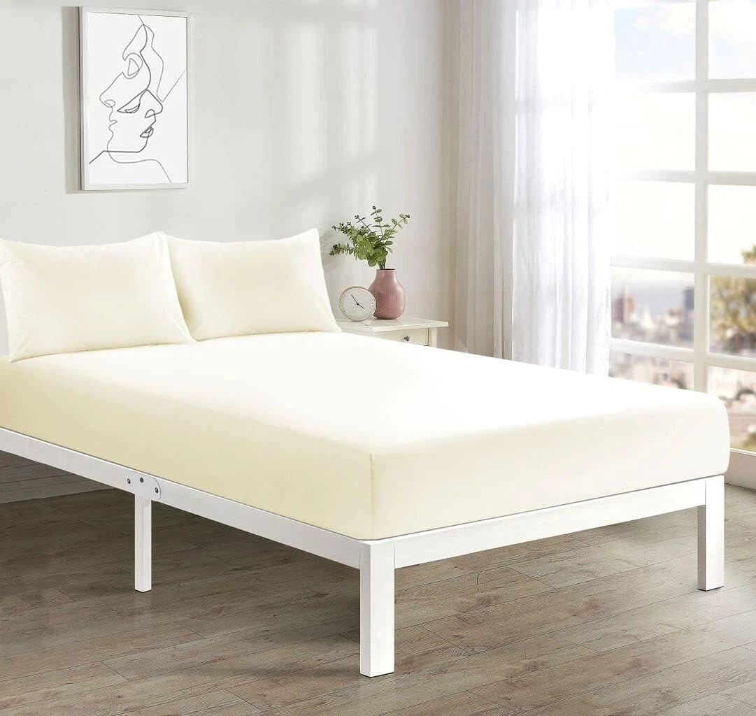 Brushed Microfibre Fitted Sheets | 25CM Deep
