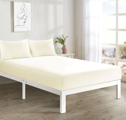 Brushed Microfibre Fitted Sheets | 25CM Deep