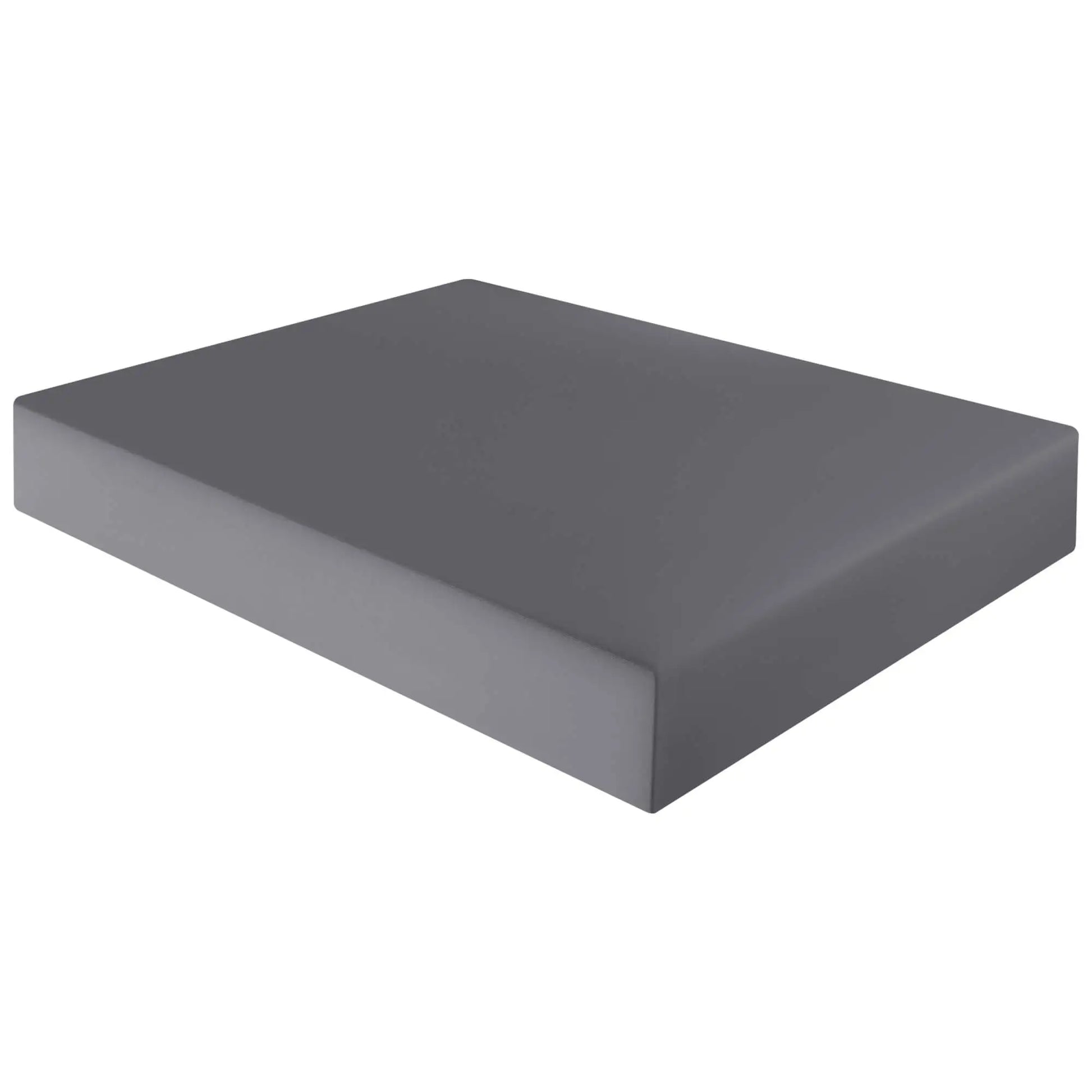 grey poly cotton fitted bed sheet