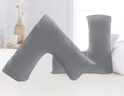 Brushed Microfibre V Shaped Pillow Cases | Pack of 2