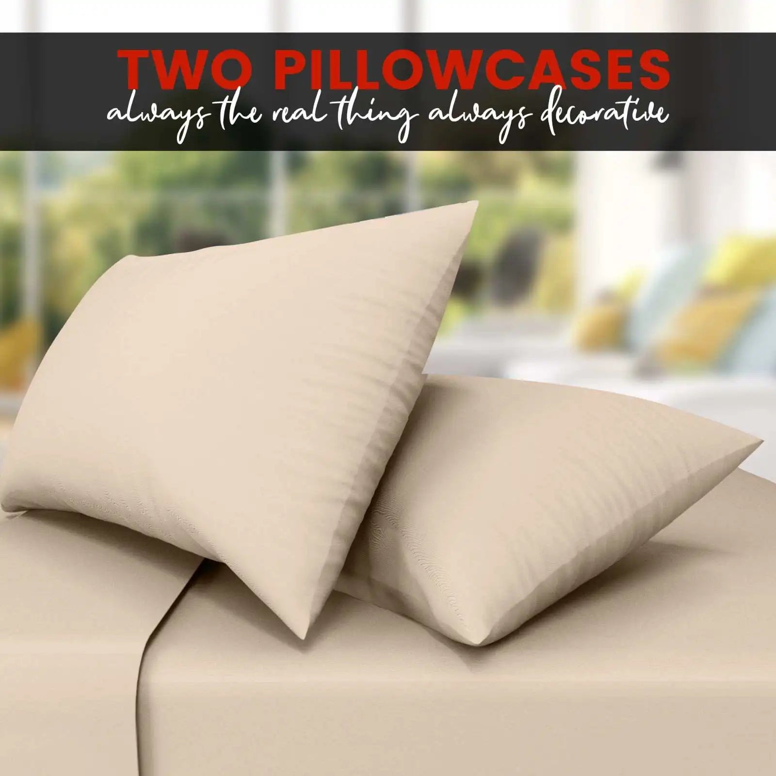 Cotton house pillow cases best sale