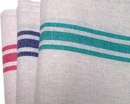 white cotton tea towels