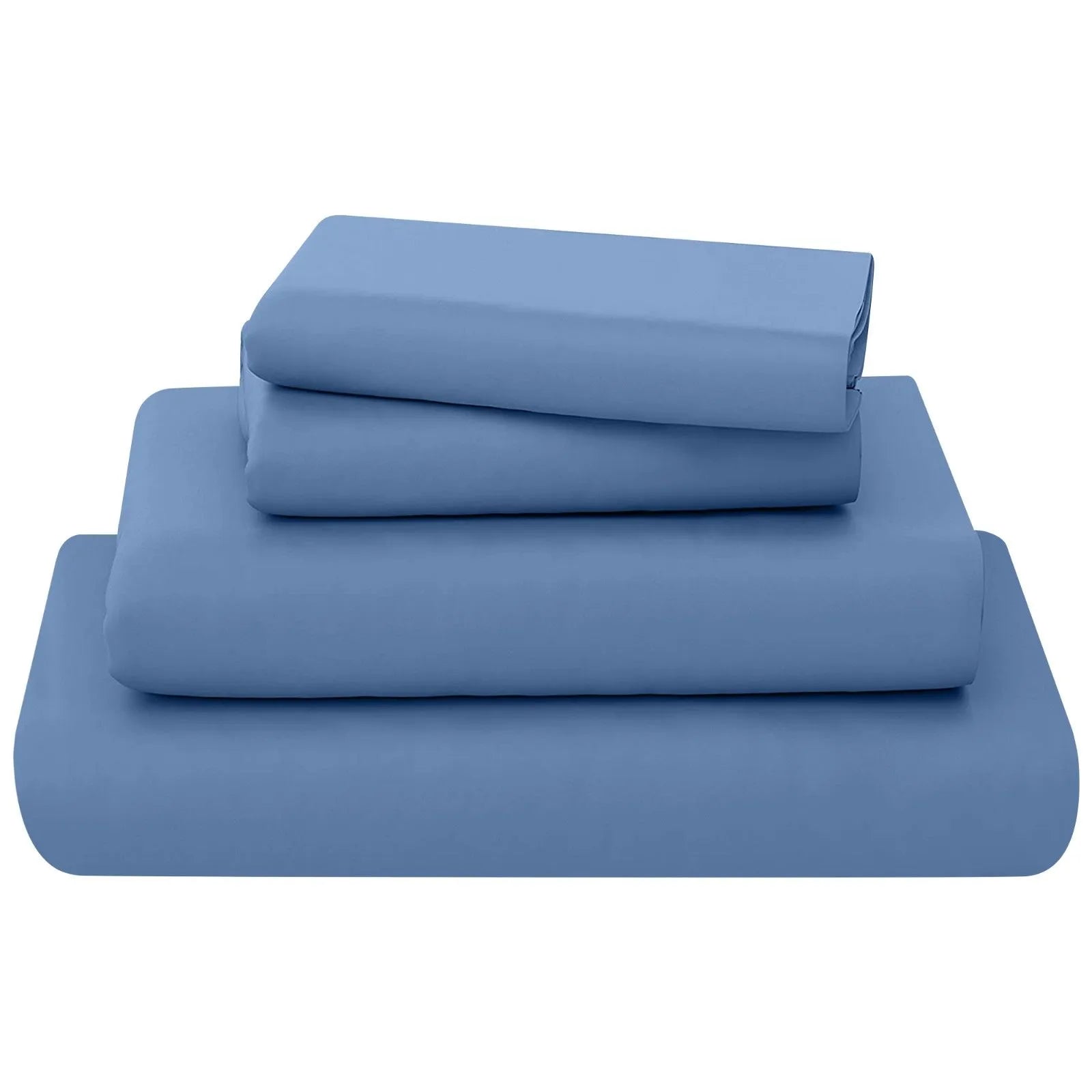 mid blue flat sheet