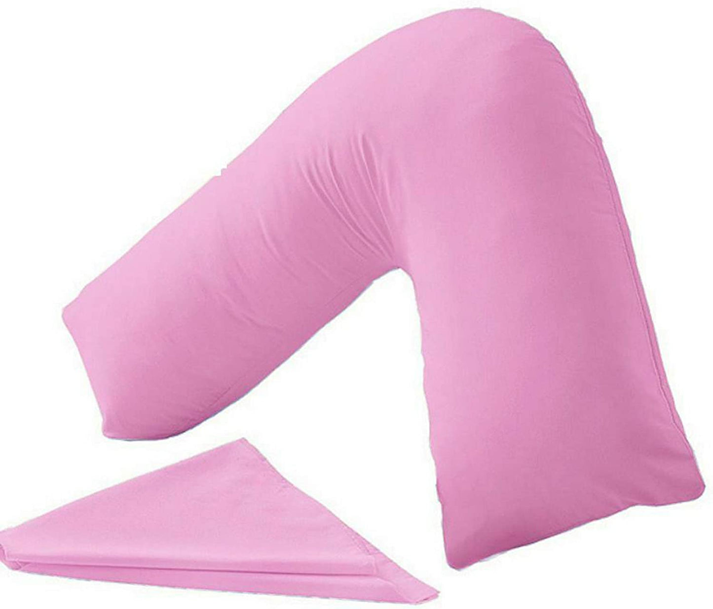 pink v pillow case