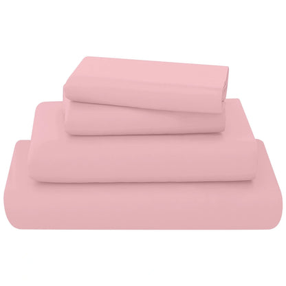 pink flat sheet