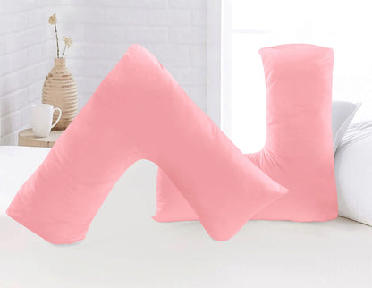 Brushed Microfibre V Shaped Pillow Cases | Pack of 2