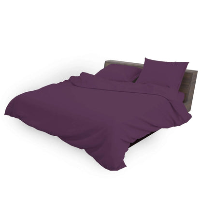 plum bedding duvet cover set