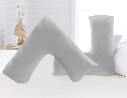 Brushed Microfibre V Shaped Pillow Cases | Pack of 2