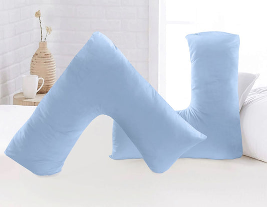 Brushed Microfibre V Shaped Pillow Cases | Pack of 2