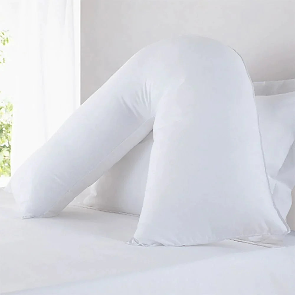 v shaped support pillow