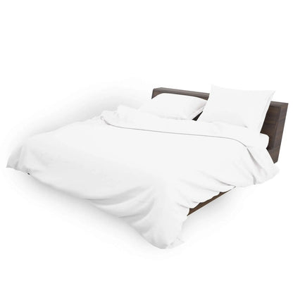 white bedding duvet cover set