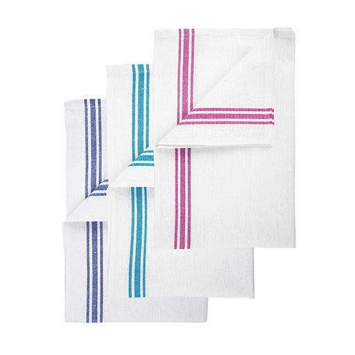 white cotton tea towels