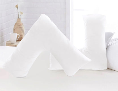 Brushed Microfibre V Shaped Pillow Cases | Pack of 2