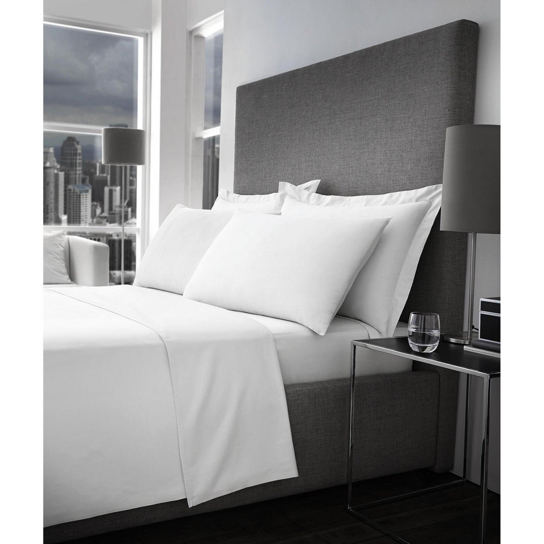 Pair of Cotton Standard Pillowcases 375TC Latte main image 0