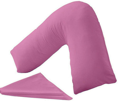 fuchsia v pillow case