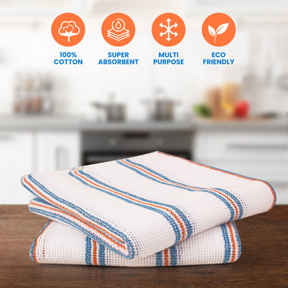 100% Cotton Dish Cloths for Washing Up