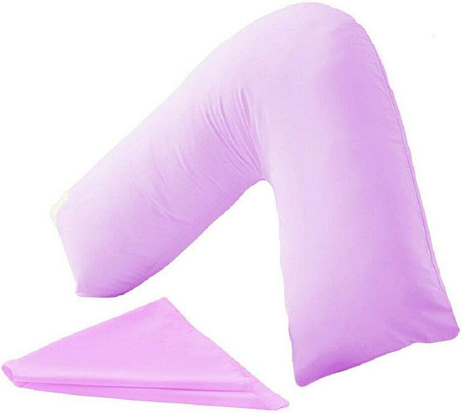 lilac v pillow case