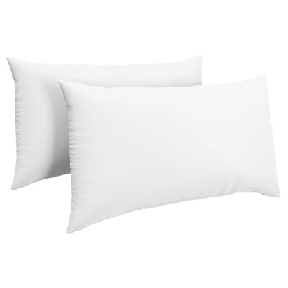 white pillow cases 2 pack