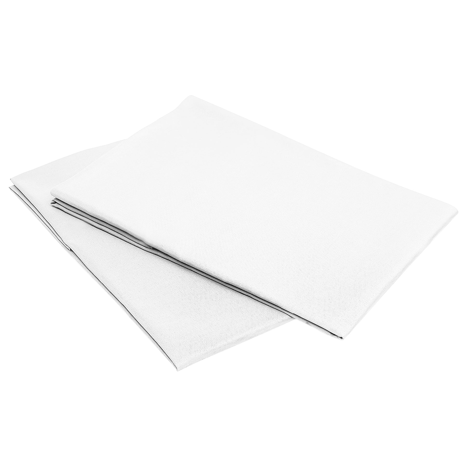 white pillow cases 2 pack